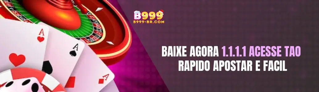 B999 Aplicativo banner