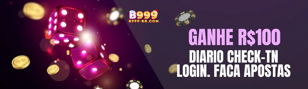 Promoções do B999 banner
